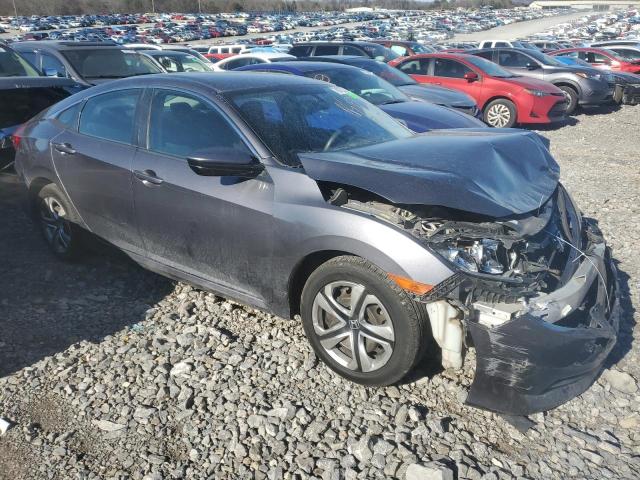 19XFC2F58GE030395 - 2016 HONDA CIVIC LX GRAY photo 4