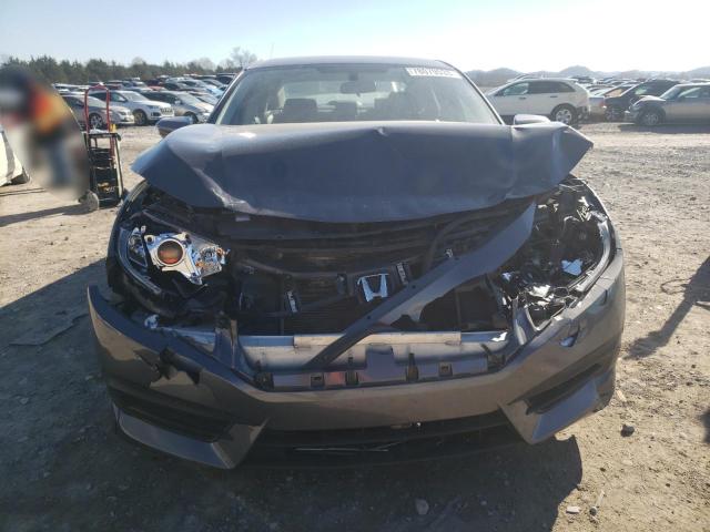 19XFC2F58GE030395 - 2016 HONDA CIVIC LX GRAY photo 5