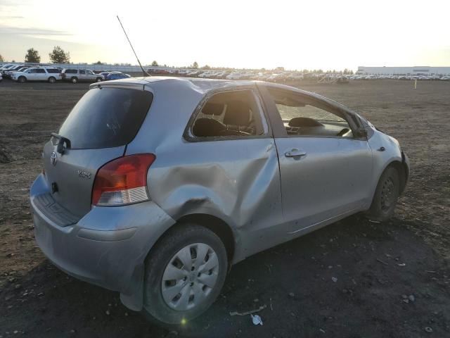 JTDJT903895252234 - 2009 TOYOTA YARIS SILVER photo 3