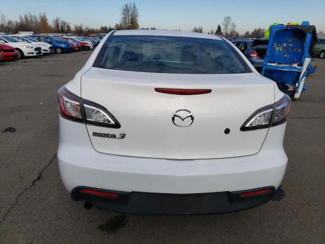 JM1BL1UF8B1385535 - 2011 MAZDA 3 I WHITE photo 6