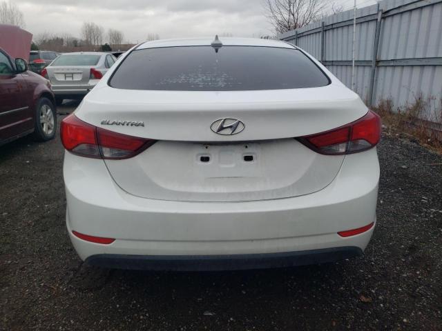 5NPDH4AE9GH739053 - 2016 HYUNDAI ELANTRA SE WHITE photo 6