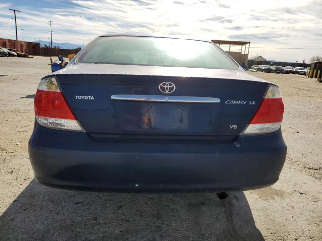 4T1BF32K26U120435 - 2006 TOYOTA CAMRY LE BLUE photo 6