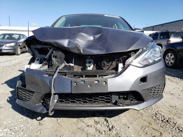 3N1AB7AP5KY349668 - 2019 NISSAN SENTRA S GRAY photo 5