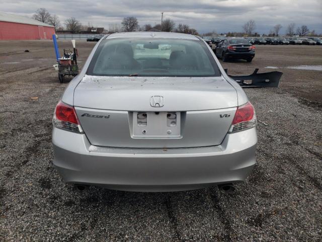 1HGCP36859A801605 - 2009 HONDA ACCORD EXL SILVER photo 6