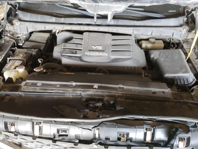 1N6AA1EK8JN540330 - 2018 NISSAN TITAN S GRAY photo 11