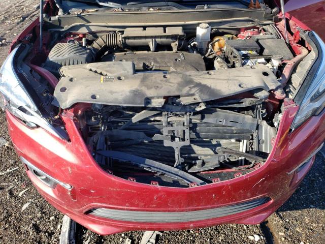 LRBFXDSA4HD150196 - 2017 BUICK ENVISION ESSENCE RED photo 11