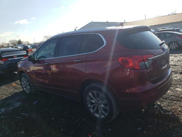 LRBFXDSA4HD150196 - 2017 BUICK ENVISION ESSENCE RED photo 2