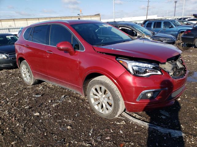 LRBFXDSA4HD150196 - 2017 BUICK ENVISION ESSENCE RED photo 4