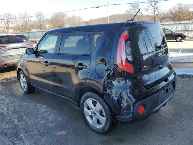 KNDJN2A28K7694609 - 2019 KIA SOUL BLACK photo 2