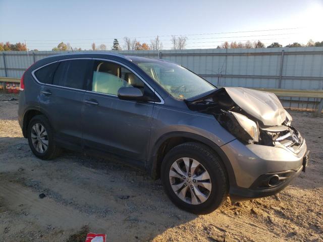 5J6RM4H71DL002083 - 2013 HONDA CR-V EXL GRAY photo 4