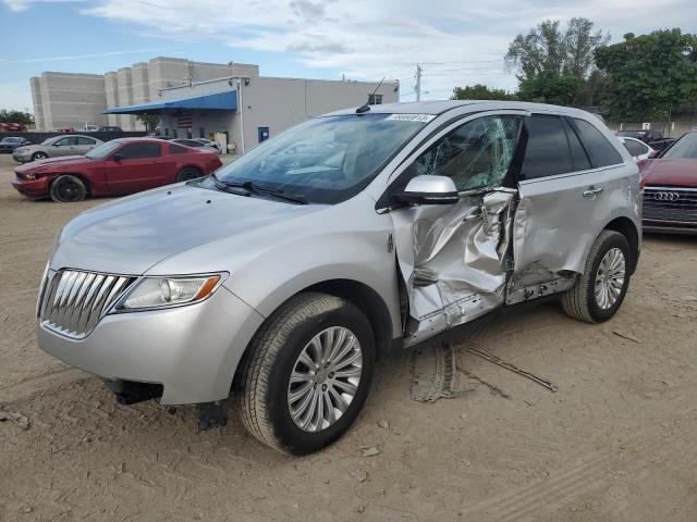 2LMDJ6JK2DBL32642 - 2013 LINCOLN MKX SILVER photo 1