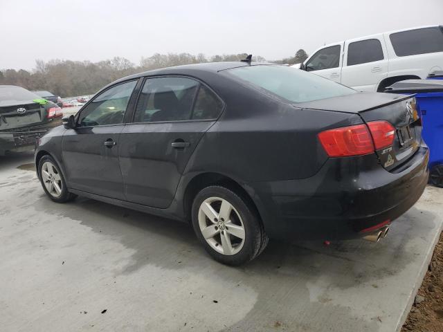 3VWLL7AJXBM114704 - 2011 VOLKSWAGEN JETTA TDI BLACK photo 2