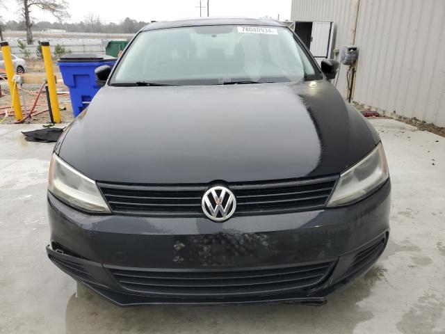 3VWLL7AJXBM114704 - 2011 VOLKSWAGEN JETTA TDI BLACK photo 5