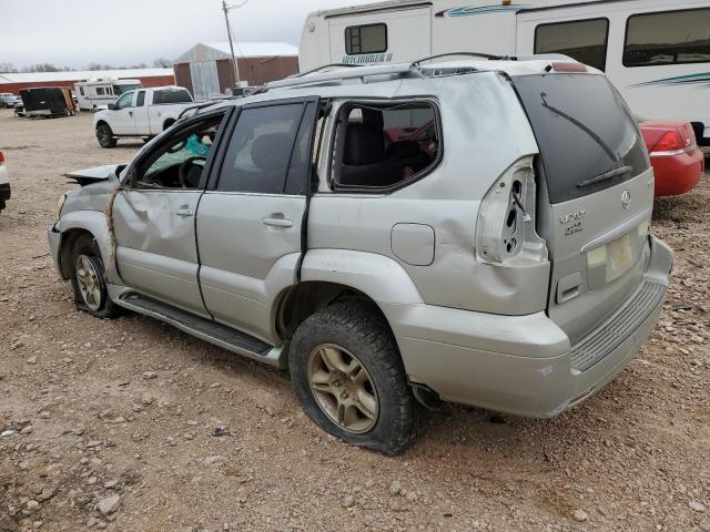 JTJBT20X230009793 - 2003 LEXUS GX 470 SILVER photo 2