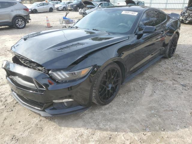 1FA6P8CFXF5387596 - 2015 FORD MUSTANG GT BLACK photo 1