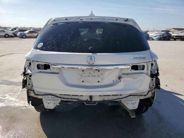 5FRYD3H41EB003187 - 2014 ACURA MDX TECHNOLOGY WHITE photo 6