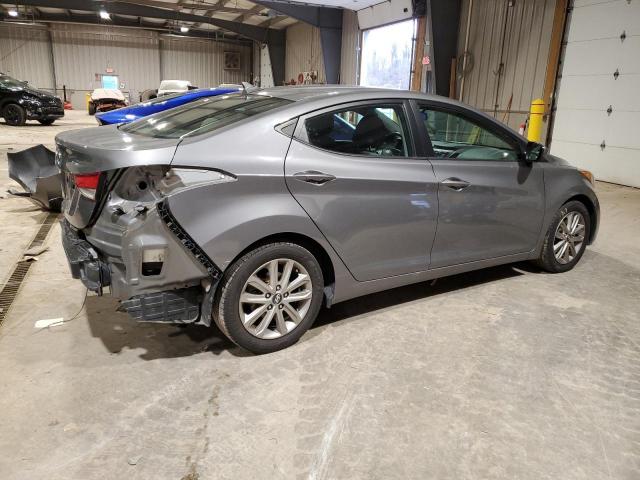 5NPDH4AE2EH461772 - 2014 HYUNDAI ELANTRA SE GRAY photo 3