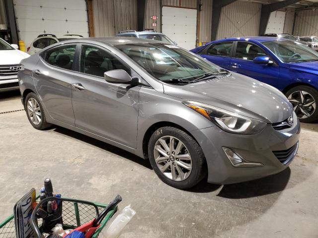 5NPDH4AE2EH461772 - 2014 HYUNDAI ELANTRA SE GRAY photo 4