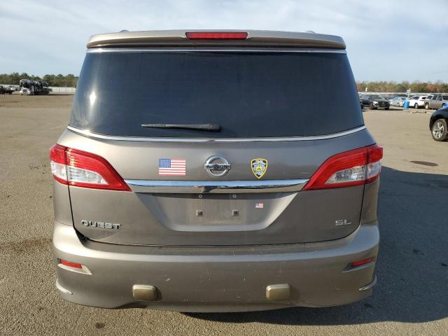 JN8AE2KP7F9132399 - 2015 NISSAN QUEST S GRAY photo 6