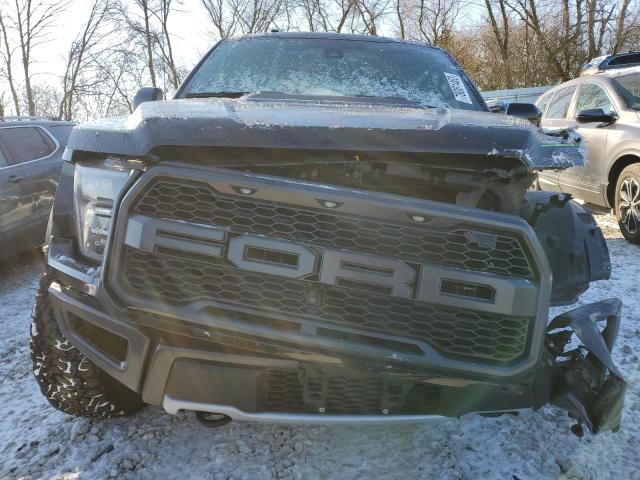 1FTFW1RG0JFD28645 - 2018 FORD F150 RAPTOR BLACK photo 5