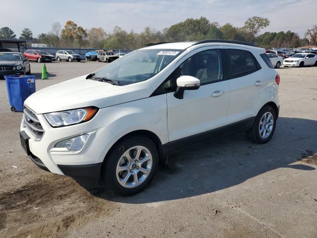 MAJ3S2GE7MC407716 - 2021 FORD ECOSPORT SE WHITE photo 1