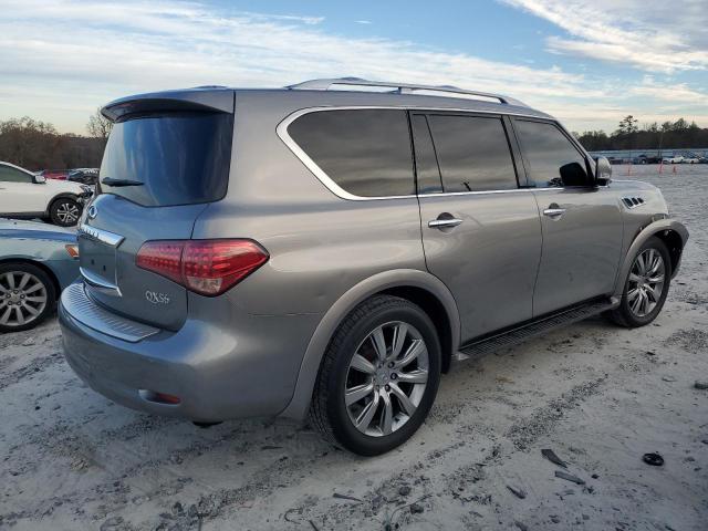 JN8AZ2NF0C9516107 - 2012 INFINITI QX56 SILVER photo 3