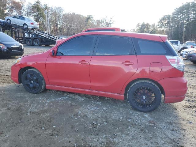 2T1KR32EX7C640029 - 2007 TOYOTA COROLLA MA XR RED photo 2