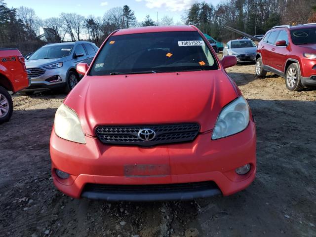 2T1KR32EX7C640029 - 2007 TOYOTA COROLLA MA XR RED photo 5