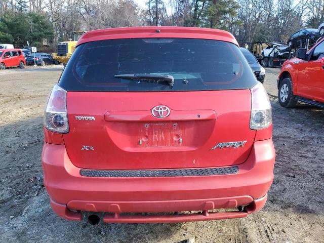 2T1KR32EX7C640029 - 2007 TOYOTA COROLLA MA XR RED photo 6