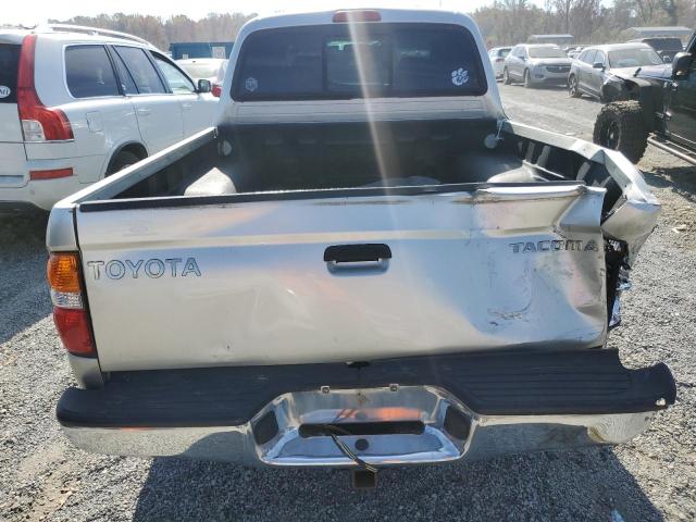 5TEGN92N23Z147518 - 2003 TOYOTA TACOMA DOUBLE CAB PRERUNNER SILVER photo 6