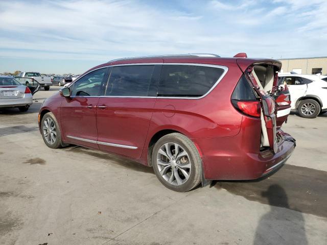 2C4RC1GG5HR572576 - 2017 CHRYSLER PACIFICA LIMITED BURGUNDY photo 2