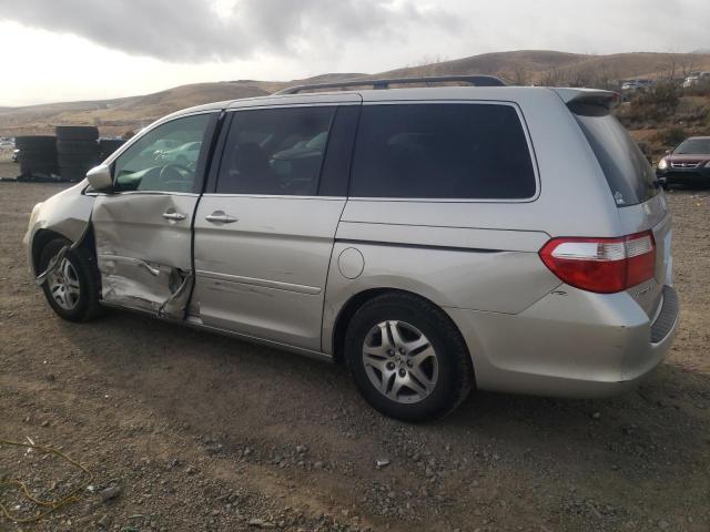 5FNRL38486B018912 - 2006 HONDA ODYSSEY EX SILVER photo 2