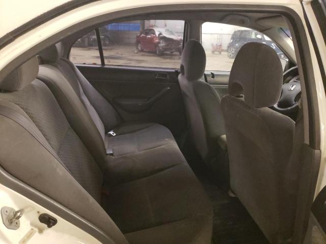 2HGES16324H608533 - 2004 HONDA CIVIC DX VP თეთრი ფოტო 10