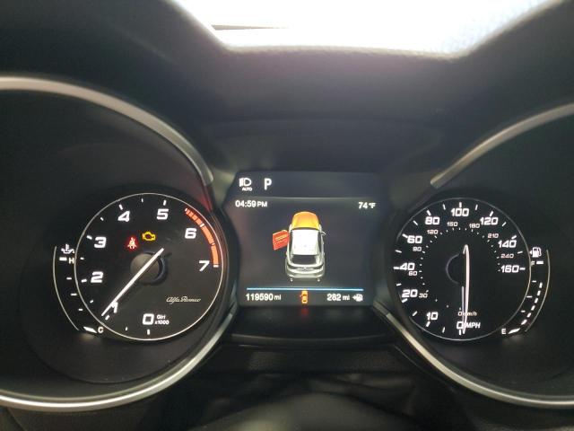 ZASFAKNN2J7B99446 - 2018 ALFA ROMEO STELVIO TI SPORT GRAY photo 9
