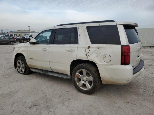 1GNSCBKC9FR170923 - 2015 CHEVROLET TAHOE C1500 LT WHITE photo 2