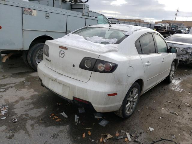 JM1BK12F871628516 - 2007 MAZDA 3 I WHITE photo 3