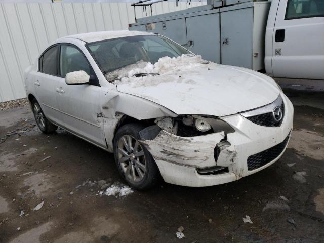 JM1BK12F871628516 - 2007 MAZDA 3 I WHITE photo 4