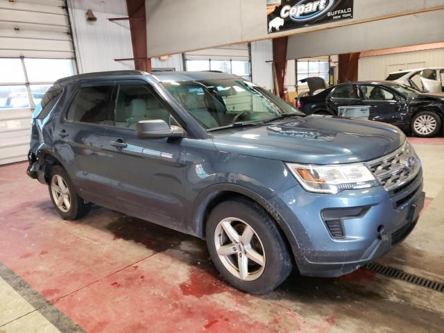 1FM5K8B85JGC82769 - 2018 FORD EXPLORER BLUE photo 4