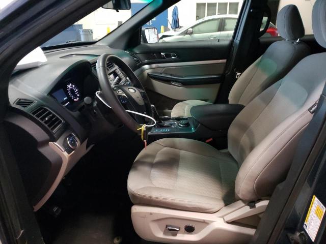 1FM5K8B85JGC82769 - 2018 FORD EXPLORER BLUE photo 7