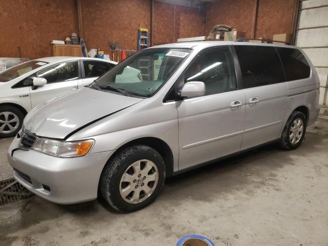 5FNRL18824B139617 - 2004 HONDA ODYSSEY EX SILVER photo 1