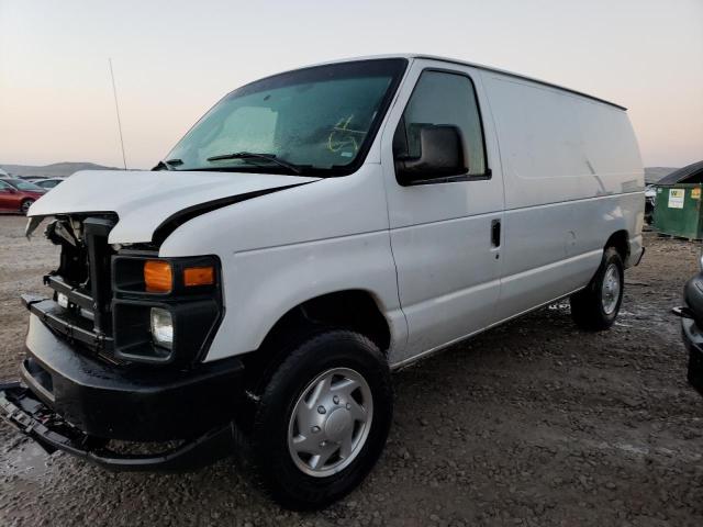 1FTNE14W88DB11377 - 2008 FORD ECONOLINE E150 VAN WHITE photo 1