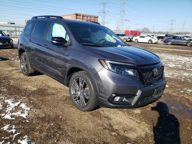 5FNYF8H53LB011838 - 2020 HONDA PASSPORT EXL ნაცრისფერი ფოტო 4