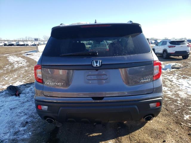 5FNYF8H53LB011838 - 2020 HONDA PASSPORT EXL ნაცრისფერი ფოტო 6