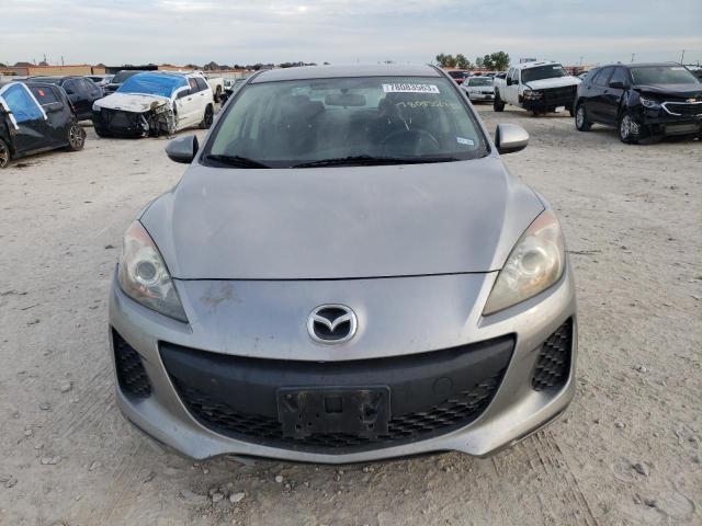 JM1BL1TFXD1762659 - 2013 MAZDA 3 I SILVER photo 5