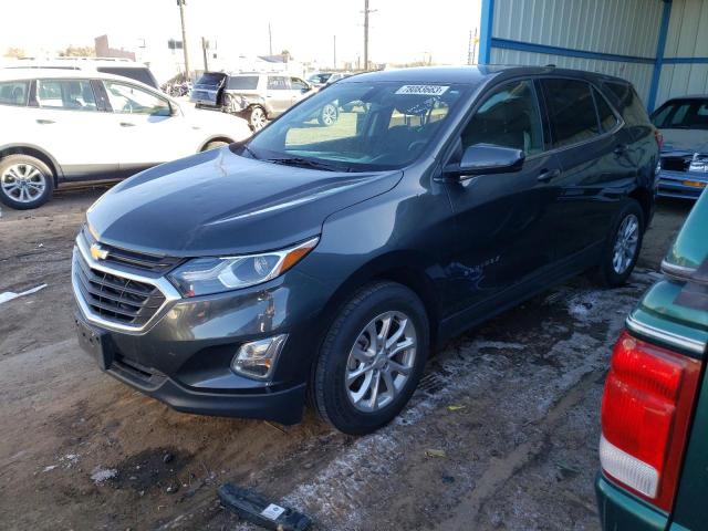 2GNAXUEV5K6182940 - 2019 CHEVROLET EQUINOX LT GRAY photo 1