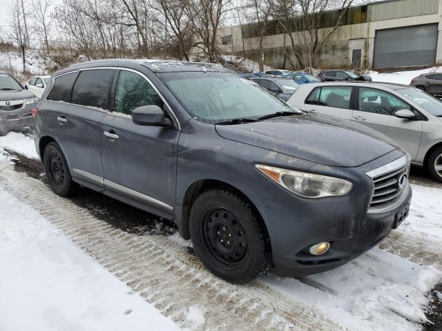 5N1AL0MM8DC325035 - 2013 INFINITI JX35 GRAY photo 4