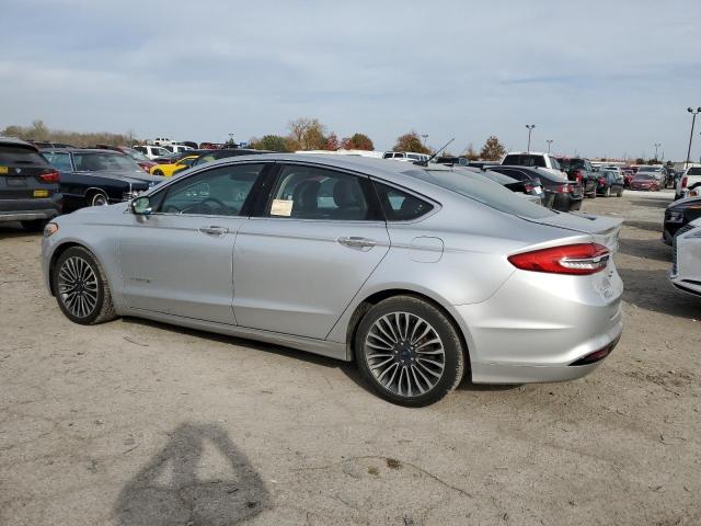 3FA6P0RU8JR242232 - 2018 FORD FUSION TITANIUM/PLATINUM HEV SILVER photo 2