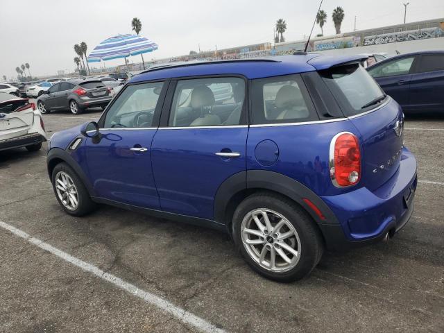 WMWZC3C5XFWT02003 - 2015 MINI COOPER S COUNTRYMAN BLUE photo 2