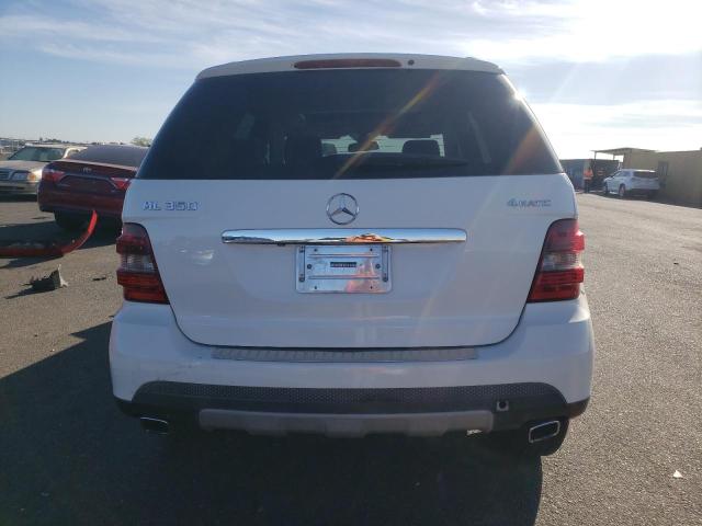 4JGBB86E48A363794 - 2008 MERCEDES-BENZ ML 350 WHITE photo 6