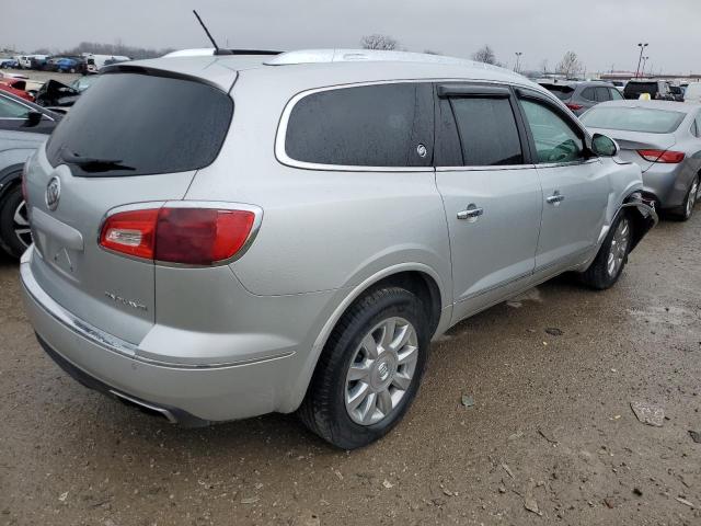 5GAKRBKD2FJ329586 - 2015 BUICK ENCLAVE SILVER photo 3